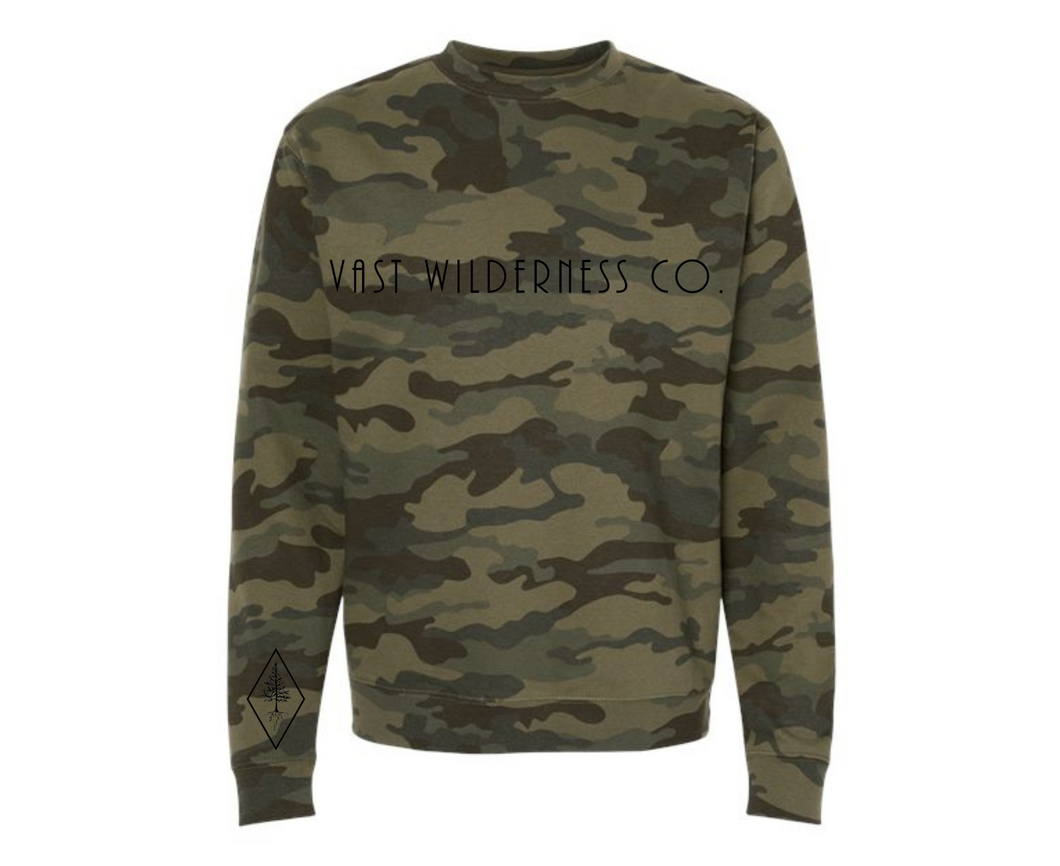 Camo Reverse Classic Crewneck