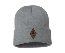 Load image into Gallery viewer, Leather Patch Toque
