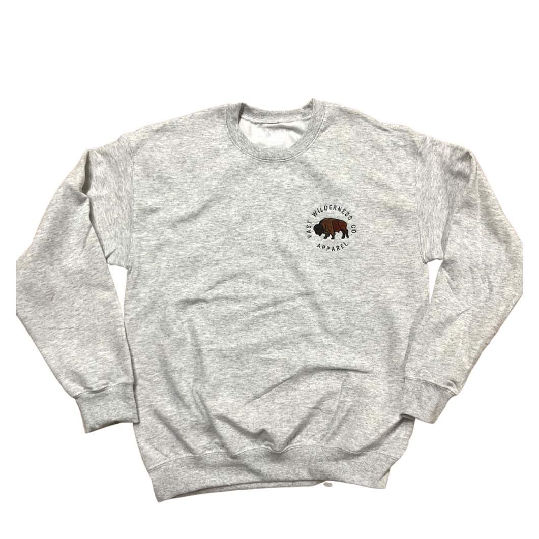 Bison Badge Crewneck